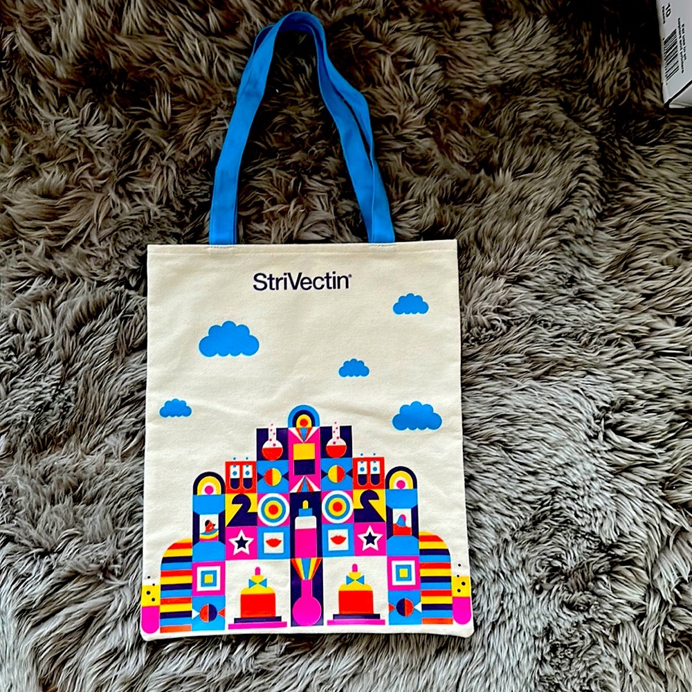 StriVectin canvas tote bag